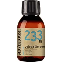Naissance Aceite Vegetal de Jojoba Dorada n. º 233-100ml - Puro- natural- prensado en frío- vegano- sin hexano y no OGM…